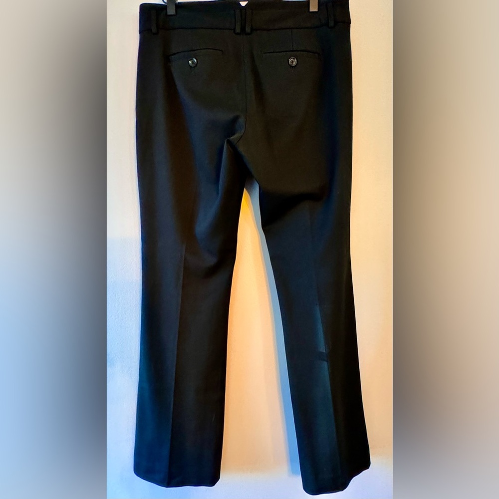 Express Bootcut Pants W/Back Button Pockets.